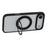 For iPhone Air Case Ring Holder Kickstand PC + TPU Phone Cover - Black - 4