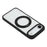 For iPhone Air Case Ring Holder Kickstand PC + TPU Phone Cover - Black - 6