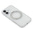 For iPhone 17 Case Ring Holder Kickstand PC + TPU Phone Cover - White - 5