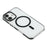 For iPhone 17 Case Compatible with MagSafe TPU + PC Clear Back Phone Cover - Black - 4