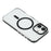 For iPhone 17 Case Compatible with MagSafe TPU + PC Clear Back Phone Cover - Black - 5