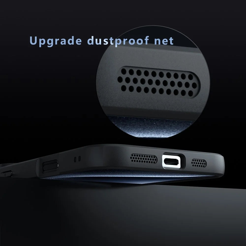 For iPhone 16 Case Compatible with MagSafe TPU + PC Matte Skin Touch Phone Cover - 4