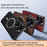 For iPhone 16 Pro Max Case Compatible with MagSafe PU TPU PC Phone Back Cover with Metal Lens Frame - Black - 7