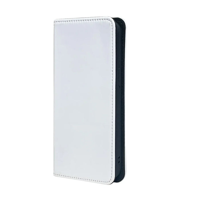 For iPhone 16 Pro Case DIY Blank Heat Transfer Leather Flip Phone Cover Set with Inner TPU Case - 7
