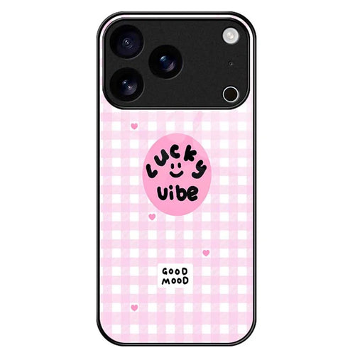 For iPhone 17 Pro Max Case PC TPU Tempered Glass Pattern Printing Phone Back Cover - B0118 - 1