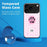 For iPhone 17 Pro Case PC TPU Tempered Glass Pattern Printing Phone Back Cover - B0118 - 2