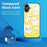 For iPhone 17 Case TPU PC Tempered Glass Pattern Printing Phone Back Cover - B0143 - 2
