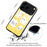 For iPhone 17 Pro Case TPU PC Tempered Glass Pattern Printing Phone Back Cover - B0143 - 3