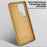 For Samsung Galaxy S24 Ultra Magnetic Case Retro Jeans Texture PU + PC Phone Cover - Light Brown - 2