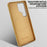 For Samsung Galaxy S25 Ultra Magnetic Case Retro Jeans Texture PU + PC Phone Cover - Light Brown - 2