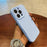 For iPhone 16 Pro Max Case Precise Cutouts Liquid Silicone + PC Phone Cover with Camera Touch Control Button - Baby Blue - 1