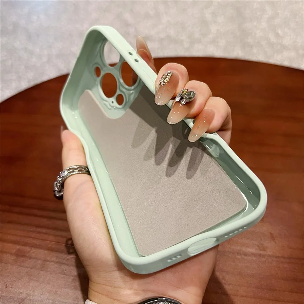 For iPhone 14 Pro Max Magnetic Case Skin Touch Liquid Silicone PC Shockproof Phone Cover - Desert Gold - 6
