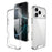 For iPhone 17 Pro Case TPU Frame Clear PC Back Phone Cover - 1