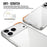 For iPhone 17 Pro Case TPU Frame Clear PC Back Phone Cover - 7