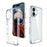 For iPhone 17 Case TPU Frame Clear PC Back Phone Cover - 1