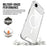 For iPhone Air Case Compatible with MagSafe TPU+PC Clear Phone Cover - 3