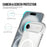 For iPhone Air Case Compatible with MagSafe TPU+PC Clear Phone Cover - 4