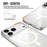 For iPhone 17 Pro Case Compatible with MagSafe TPU+PC Clear Phone Cover - 7
