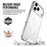For iPhone 17 Pro Max Case Compatible with MagSafe TPU+PC Clear Phone Cover - 3