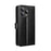 For Cubot A40 PU Leather Case with Strap Crazy Horse Texture Phone Wallet Cover - Black - 7