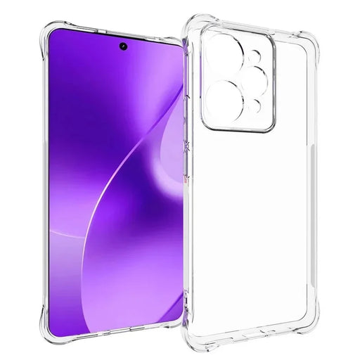 WANLONFENG For Realme 15 Pro 5G TPU Case  WL2 Series 2.0mm Phone Cover with 2Pcs Tempered Glass Films - Transparent - 2