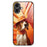 For iPhone 17 Case Anti Drop PC TPU Tempered Glass Pattern Printing Phone Back Cover - B0168 - 1