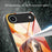 For iPhone Air Case Anti Drop PC TPU Tempered Glass Pattern Printing Phone Back Cover - B0168 - 6