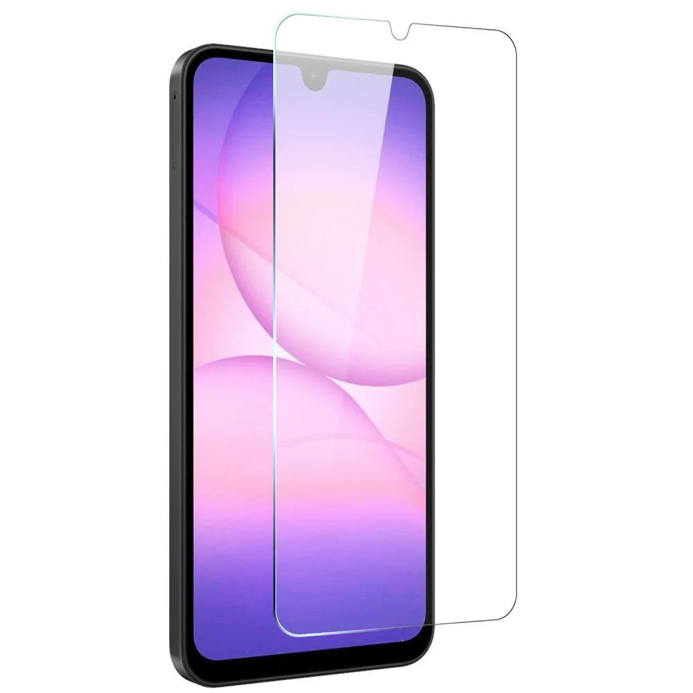 NORTHJO For Samsung Galaxy A08 4G / A07 4G Case Soft TPU Clear Phone Cover with Tempered Glass Screen Protector - 3