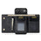 DG.MING M1 Series for iPhone Air Case Kickstand PU Phone Cover with Detachable Wallet - Black - 2