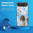 For iPhone Air Case TPU PC Tempered Glass Pattern Printing Anti Drop Phone Back Cover - B0228 - 2