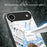 For iPhone Air Case TPU PC Tempered Glass Pattern Printing Anti Drop Phone Back Cover - B0228 - 6