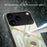 For iPhone 17 Pro Case PC TPU Tempered Glass Pattern Printing Anti Drop Phone Back Cover - B0243 - 6