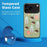 For iPhone 17 Pro Max Case PC TPU Tempered Glass Pattern Printing Anti Drop Phone Back Cover - B0243 - 2
