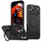 For iPhone 17 Pro Case Compatible with MagSafe TPU + PC Kickstand Phone Cover - Black - 1
