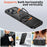 For iPhone 17 Pro Case Compatible with MagSafe TPU + PC Kickstand Phone Cover - Black - 5