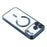 For iPhone 17 Pro Case Compatible with MagSafe Electroplated TPU Phone Cover with Lens Film - Navy Blue - 5