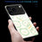 For iPhone 17 Pro Max Case PC TPU Tempered Glass Pattern Printing Slim Phone Back Cover - B0268 - 6