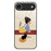 For iPhone Air Case TPU PC Tempered Glass Pattern Printing Slim Phone Back Cover - B0293 - 1