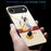 For iPhone Air Case TPU PC Tempered Glass Pattern Printing Slim Phone Back Cover - B0293 - 6