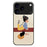 For iPhone 17 Pro Max Case TPU PC Tempered Glass Pattern Printing Slim Phone Back Cover - B0293 - 1