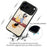For iPhone 17 Pro Max Case TPU PC Tempered Glass Pattern Printing Slim Phone Back Cover - B0293 - 3