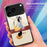 For iPhone 17 Pro Max Case TPU PC Tempered Glass Pattern Printing Slim Phone Back Cover - B0293 - 4