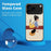 For iPhone 17 Pro Max Case TPU PC Tempered Glass Pattern Printing Slim Phone Back Cover - B0293 - 7