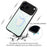 For iPhone 17 Pro Case PC TPU Tempered Glass Pattern Printing Shockproof Phone Back Cover - B0318 - 3