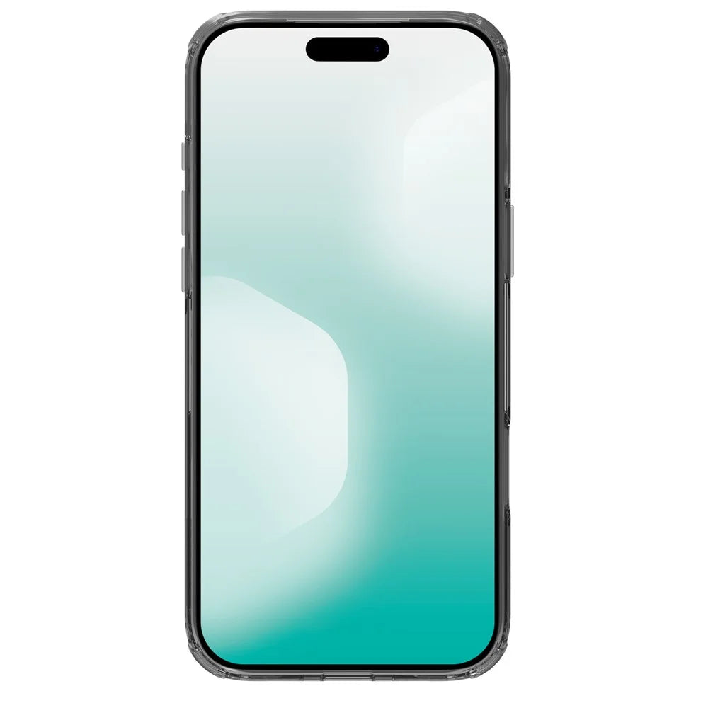 NILLKIN Nature Pro Series For iPhone 18 Pro Max / 17 Pro Max Case PC + TPU Anti-Scratch Clear Back Cover - Grey - 4