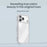 NILLKIN Nature Pro Series For iPhone 18 Pro Max / 17 Pro Max Case PC + TPU Anti-Scratch Clear Back Cover - Grey - 5