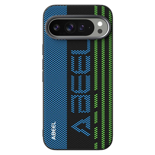 ABEEL For Google Pixel 10 Pro  /  Pixel 10 Magnetic Case Micro-Embossing 6D Printed PC TPU Aluminum Alloy Leather Phone Cover - Outstanding No. 1 - 1