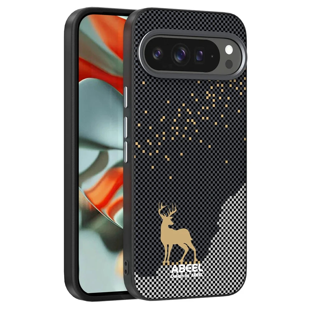 ABEEL For Google Pixel 10 Pro  /  Pixel 10 Magnetic Case Ultra Slim PC TPU Phone Back Cover - Deer - 1
