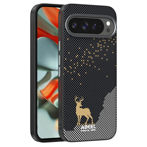 ABEEL For Google Pixel 10 Pro  /  Pixel 10 Magnetic Case Ultra Slim PC TPU Phone Back Cover - Deer - 1