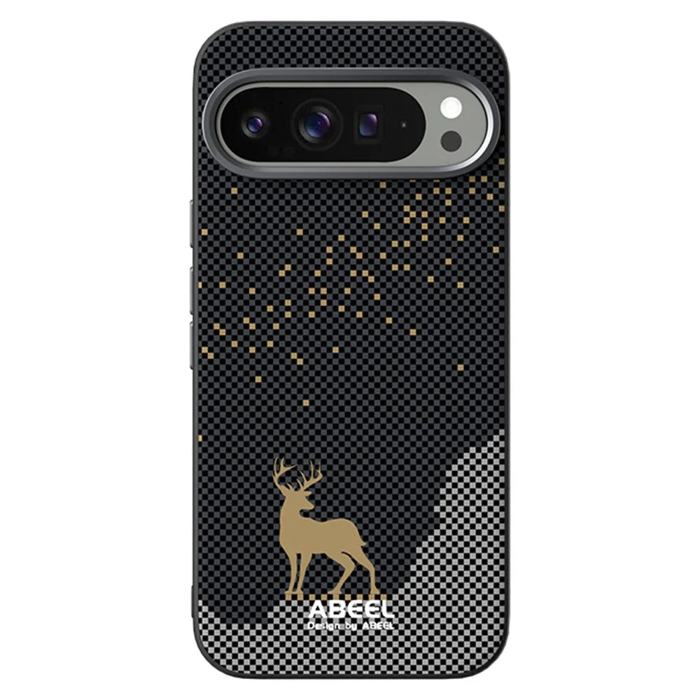ABEEL For Google Pixel 10 Pro  /  Pixel 10 Magnetic Case Ultra Slim PC TPU Phone Back Cover - Deer - 2